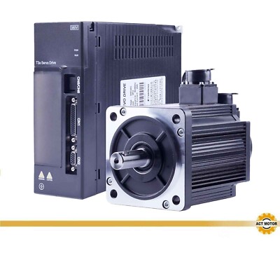 NEW! AC Servo Motor Kit 2600W 2500rpm 380V 10nm 10A&Encoder Cable & Driver