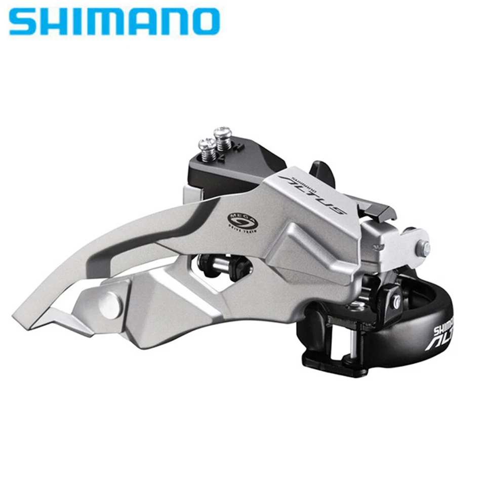 Shimano Aluts FD-M370 9/27 3x9 Speed MTB Bike Front Derailleur 34.9MM Dual Pull - Image 3 of 4
