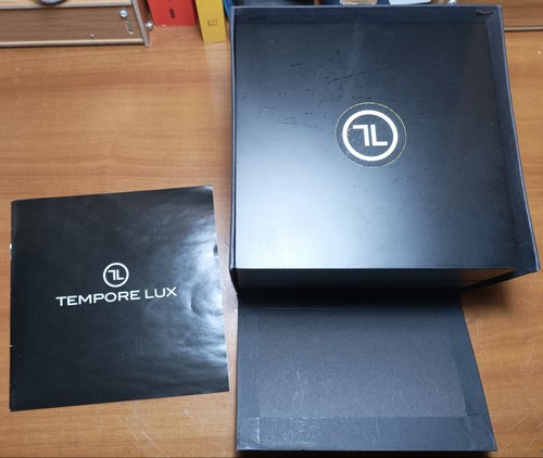 TEMPORE LUX V ONE DIVER 300 M QUARZ PVD BRACCIALE MILANO PELLICOLATO + SCATOLA - Foto 7 di 7