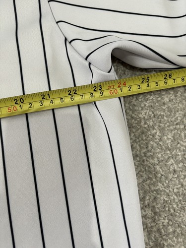 Camiseta deportiva con botones Majestic Tigers Mississauga North MLB talla XL/XXL - Imagen 10 de 11