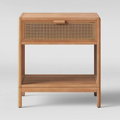 Minsmere caned store accent table