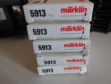Marklin scala 1 - 5913 n. 5 esemplari binario con interruzione binari