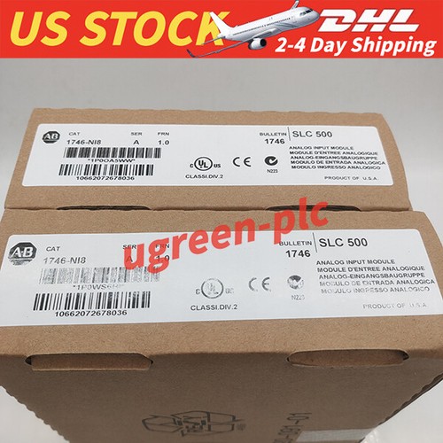 AB 1746-NI8 SLC 500 Analog Input Module Factory Sealed Free Shipping - Picture 5 of 7