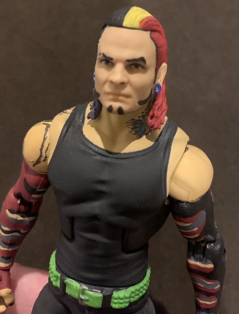Jeff Hardy Mattel Elite Custom Action Figure, WWE TNA AEW. 🔥