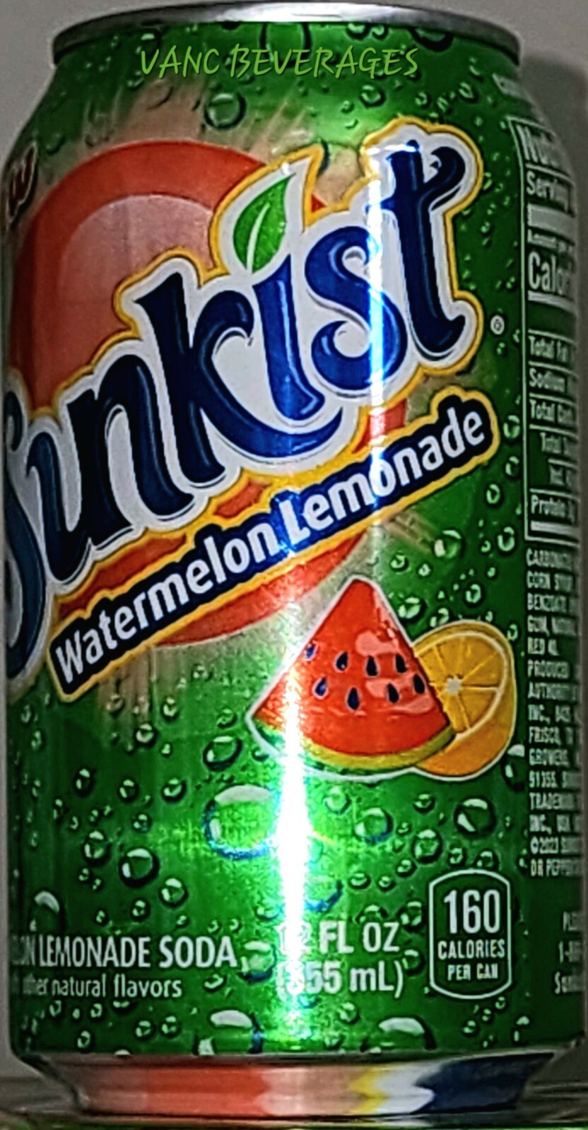 2023 Sunkist Watermelon lemonade 1 SINGLE can(1x12oz) FREE SHIPPING