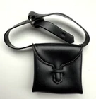Vintage Barbie American Airlines Stewardess Black Pocketbook Bag Purse # 984