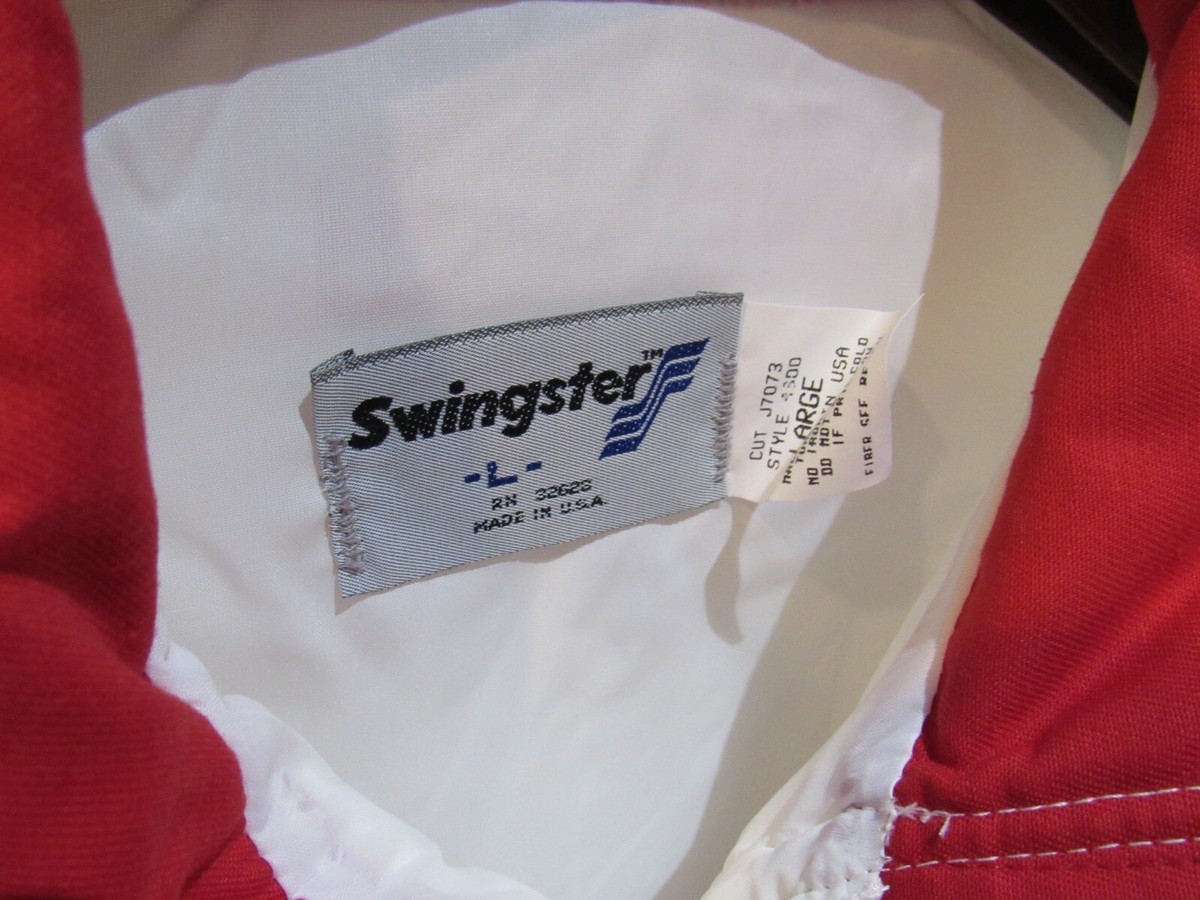ジャケット・アウター Swingster VINTAGE Snap-On Swingster Jacket Windbreaker Medium Made in