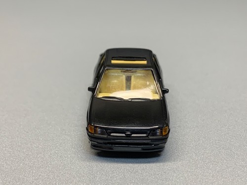 Ford Escort Ghia Limousine sedan 4/5-Türer PKW schwarz black Praline H0 1:87 - Picture 10 of 12