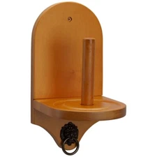 Wall Mount Wood Cone Chalk Holder/Pool Hand Chalk Holder/Pool Table Accessories