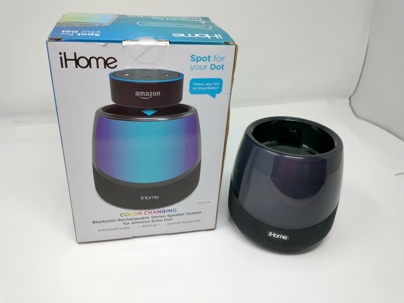 echo dot stereo bluetooth