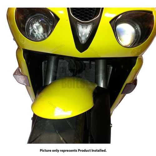 NoCut Front Turn Signal For Kawasaki Ninja Euro Light ZX 6R 10R 14 Flasher Clear - Picture 4 of 4