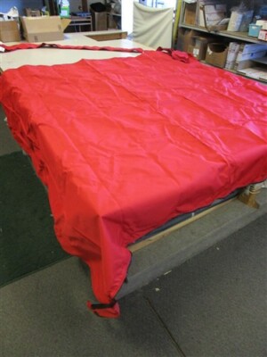 TRACKER PARTY BARGE 25 (06 - 07) BOW BIMINI TOP & BOOT RED DOWCO 42427-22 BOAT