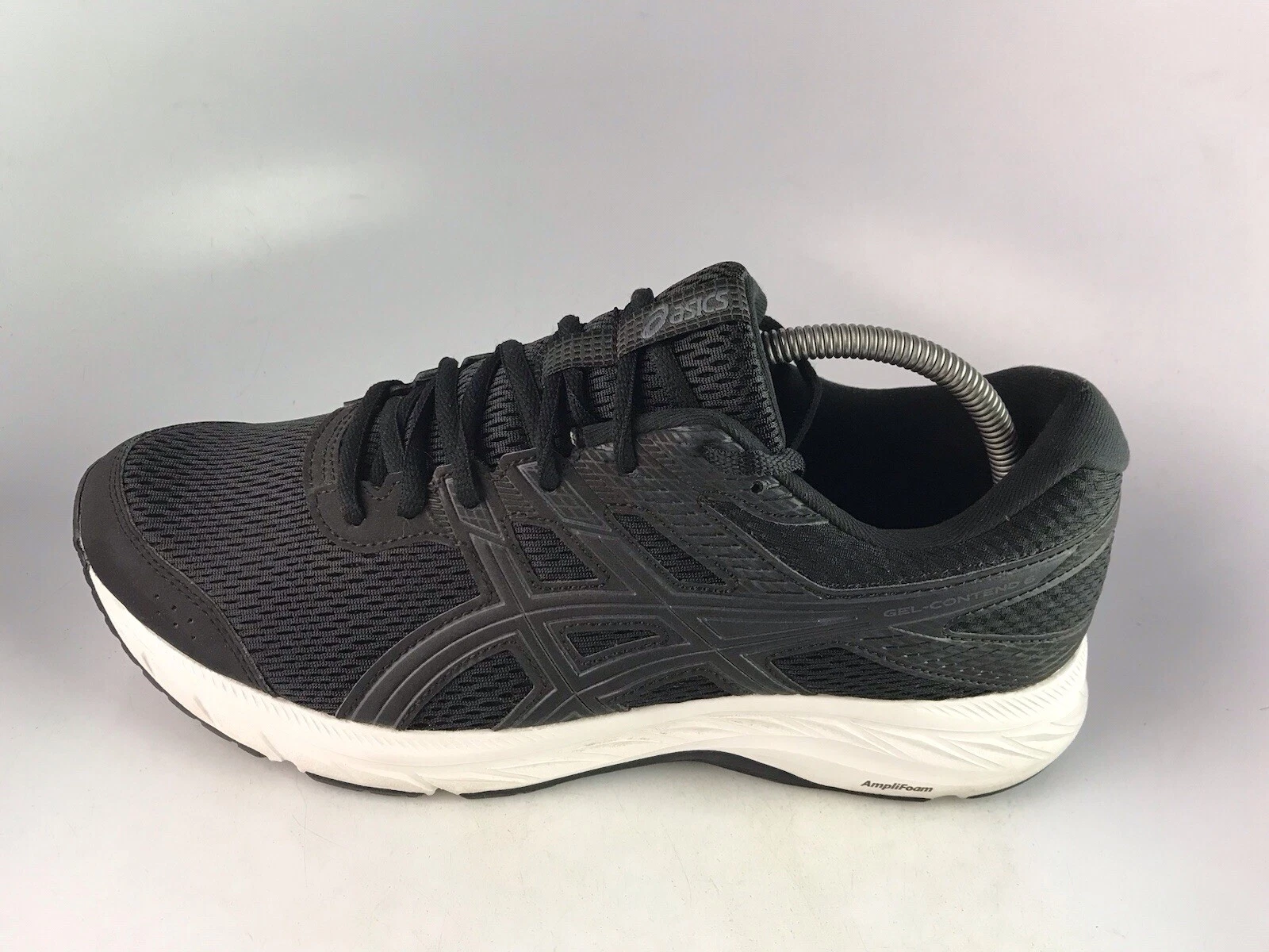 Scarpa da ginnastica uomo Asics GEL CONTEND 6 nero grigio portapacchi taglia 10 US