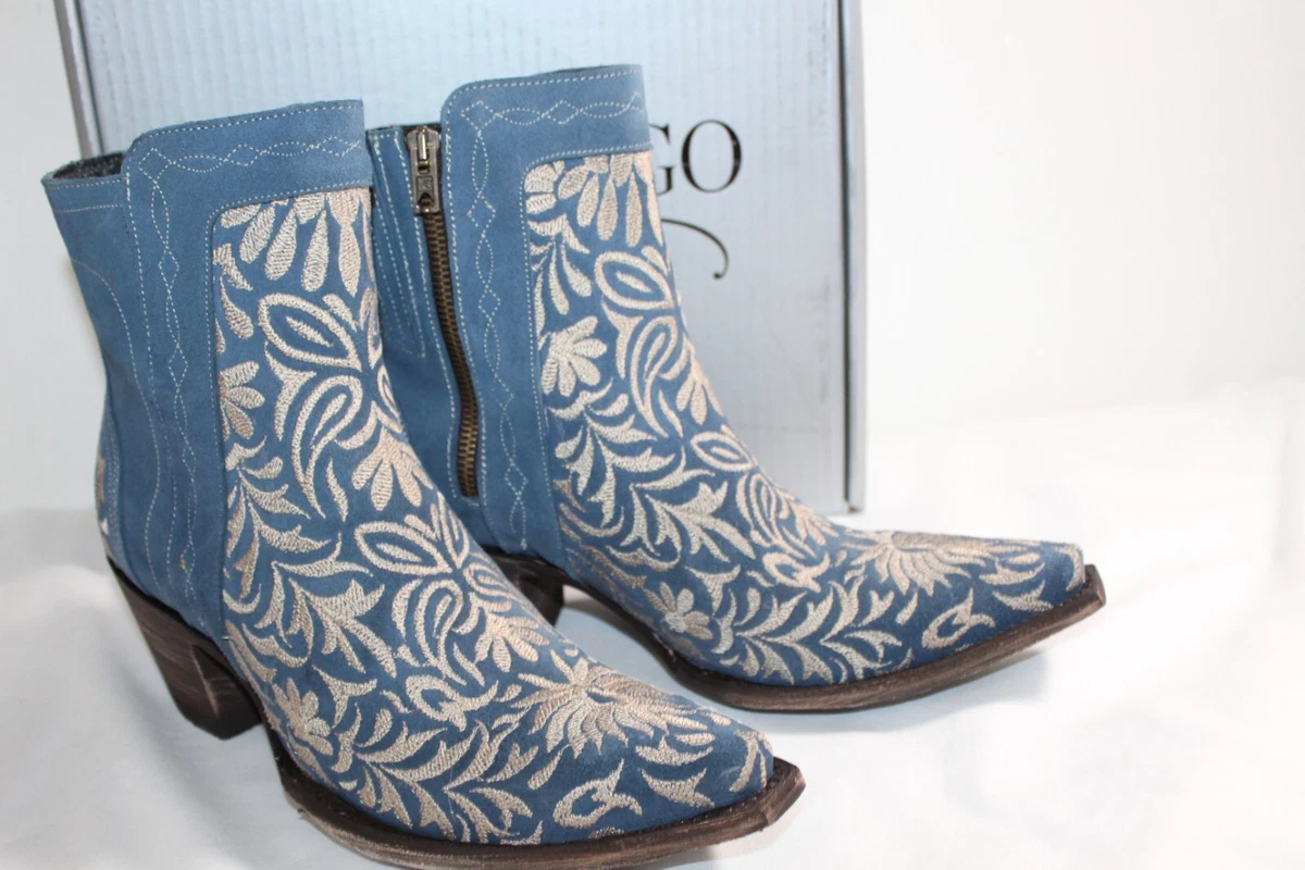 NWB Old Gringo Wink Stitch Embroidered Bluebelle Cowboy Western