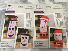 NEW 2021 Gemini Christmas Gift Card Holders Stamp  Dies by Crafters Companion