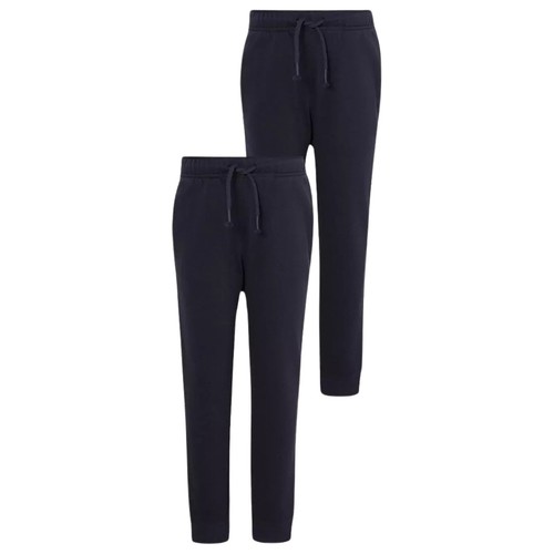 Kinder Schule Jogginghosen 2er Pack - Jungen Mädchen PE Hose Slim Fit Trainingshose - Bild 6 von 7