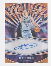 2023-24 Phoenix STELLAR SIGNATURES AUTOGRAPH ORANGE LUKE KENNARD 40/49 AUTO