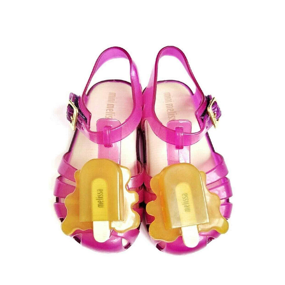 Mini Melissa Popsicle Jellies 7 NEW Pink eBay