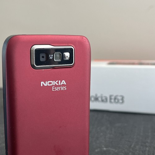 Nokia E63 Red complete in box - Afbeelding 5 van 5