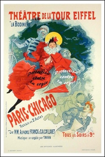 SPECTACLE MISTINGUETT Rf0094 - POSTER HQ 40x60cm d'une