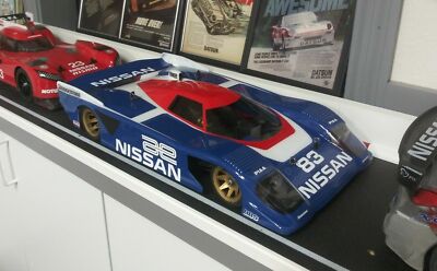 VINTAGE NISSAN GTP 6171 BODY ASSOCIATED 1/10 PAN CHASSIS RC10L RC