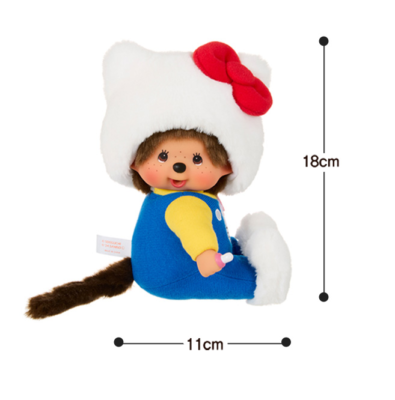 【海外限定】Monchhichi Hello Kitty モンチッチ S Monchhichi X Hello Kitty Monchhichi Doll S | eBay