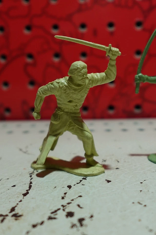 Figuras de Robin Hood de colección años 60 Little John Nottingham Sheriff y 2 Merry Men Foto 2 de 4