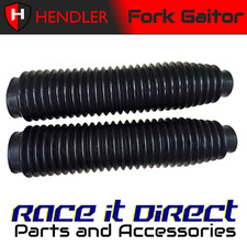 2 x Motorcycle Rubber Front Fork Cover Dust Gaiters Gaitor Boot Shock 350x40x60
