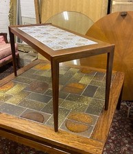 1960s Mid century SKANDI Danish coffee table rosewood & tile top A1 Ccondition