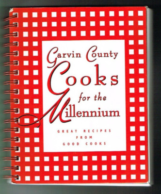 Millennium Garvin County Extension Homemakers Cookbook  2000 Vintage OKLAHOMA