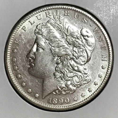 U.S. Morgan Dollar AU 1890-S