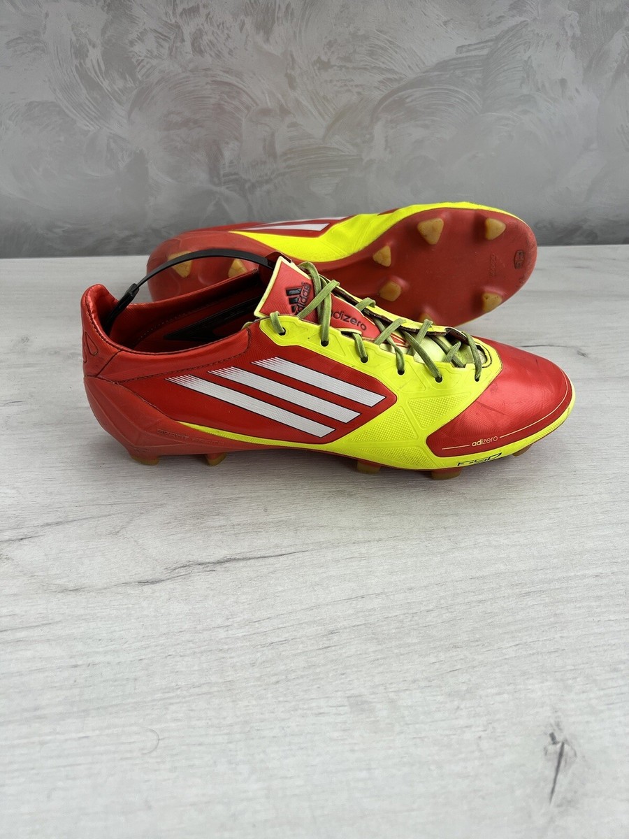 Adidas F50 Adizero FG Orange Yellow Football Cleats Boots