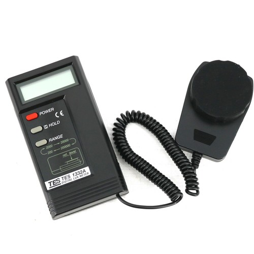 TES-1332A Lux Meter Digital Light Illuminometer 0.01~200000 Lux Illuminance⊕IK - Picture 7 of 7