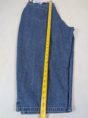 First Issue Liz Clariborne Denim Capris "Island Adventure" Size 18 New With Tag - Picture 10 of 10