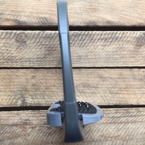 Flex-on "Green" Composite Stirrups w Inclined Ultra Grip Tread, GREY & WHITE - Picture 5 of 5