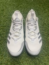 NEW ADIDAS ICON 6 MEN'S SIZE 10.5 [WHITE/SILVER] NK30