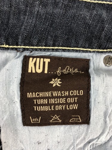 Kut From The Kloth Womens 8 Jeans Capri Cropped kf017k3mt5 EUC - Picture 10 of 12