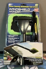 Telebrands Windshield Wonder As Seen On TV Microfiber Cleaning Tool NEW