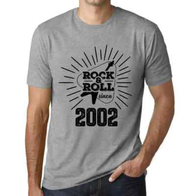 ULTRABASIC Herren T-Shirt Gitarre und Rock & Roll seit 2002 Guitar and Rock &