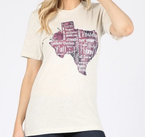 Women's Western Tops Fashion Graphic T Shirt Print Yoga Tee Boho Summer Blouse - Picture 2 of 6