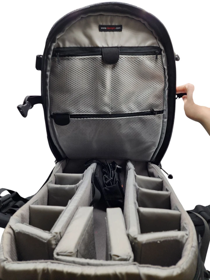 Lowepro Nature Trekker AW II Black Large Camera & Accessories Bag backpack - Image 3 of 4