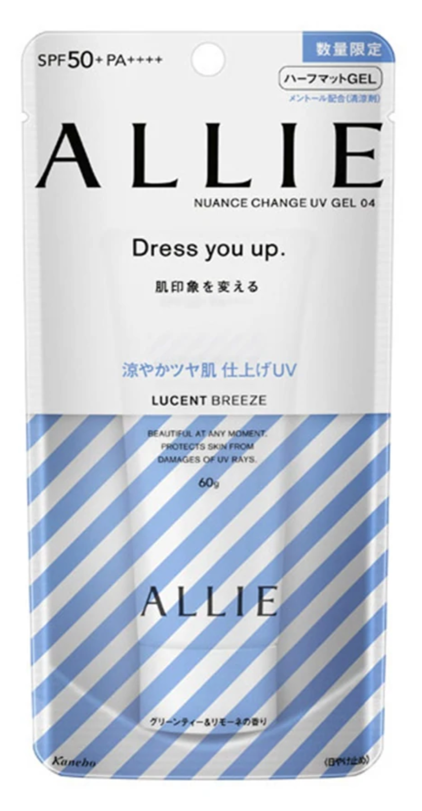 [Ganbaro] JAPAN KANEBO ALLIE Sunscreen NUANCE CHANGE UV GEL SPF50+PA