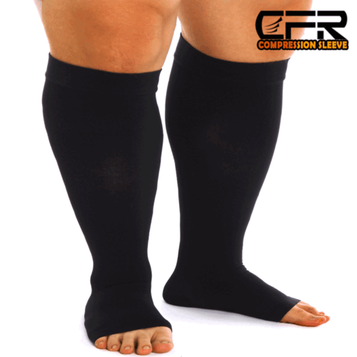 XL-7XL 20-30mmHg Medical Grade Compression Socks Knee High Support Stocking CFR - Picture 11 of 14