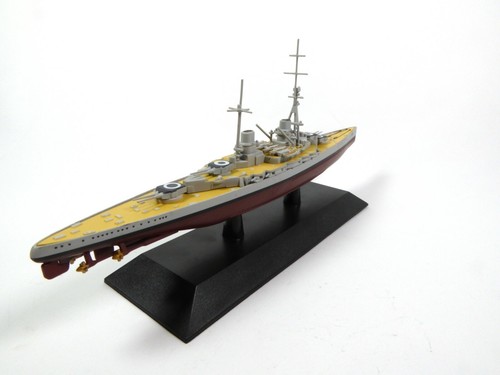 Set of 2 Warships 1:1250 WW1 + WW2 Diecast Military Model Boat Battleship WSL16 - Picture 11 of 11