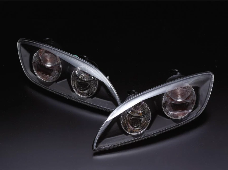 MAZDA RX-7 FD3S 晚期型号保险杠灯“内黑色”前转向位置日本 — 第 2/4 张图片