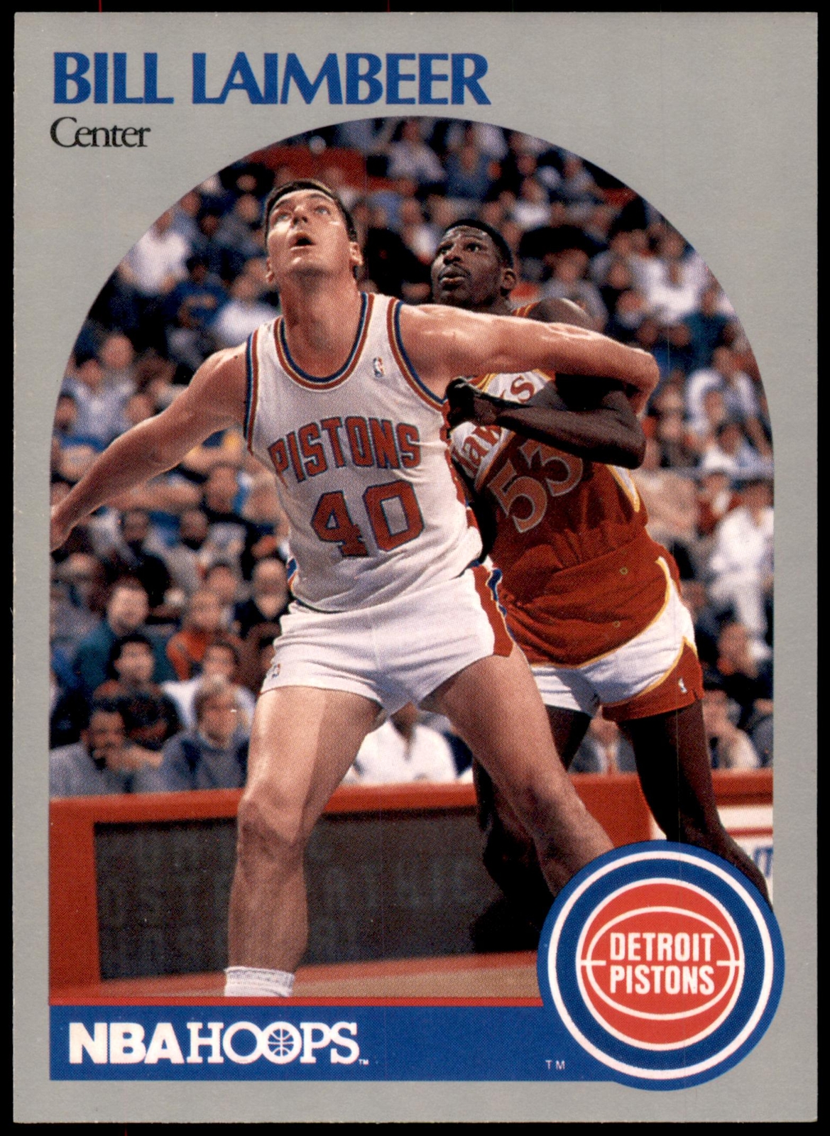 Bill Laimbeer #108 1990-91 Hoops