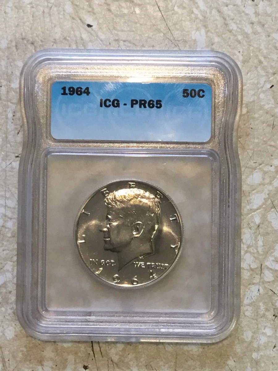 PR 65 Graded 1964 Kennedy US Half Dollars (1964-Now) for sale | eBay