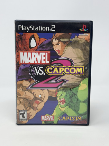 Marvel vs Capcom 2 (No Scratches) for PlayStation 2 *PS2* Complete CIB - Tested - Picture 2 of 12