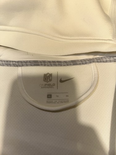 Dallas Cowboys Nike Sideline Half-Zip Hoodie Jacket Navy White Men’s Extra Large - Picture 2 of 9