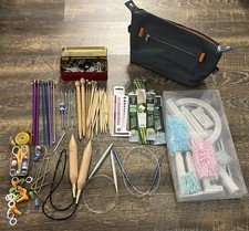 Lot of Knitting, Crochet, and Sewing Supplies